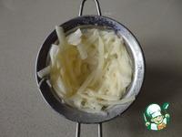 Картофельные корзиночки со свининой в белом соусе ингредиенты