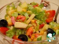 Салат с кукурузой и яблоками ингредиенты