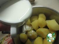 Картофель под соусом с грибами ингредиенты
