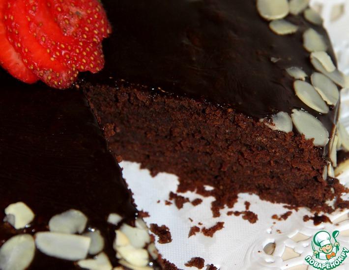 Рецепт: Шоколадно-миндальный торт от Джулии Чайлд
