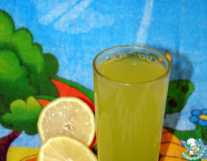 Рецепт: Имбирный лимонад