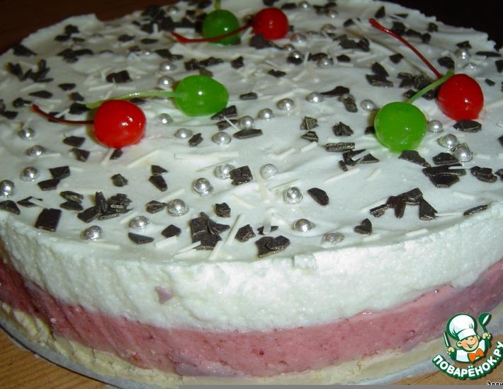Рецепт: Десертный торт "Наслаждение"