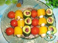 Овощной шашлычок "Краски лета" ингредиенты