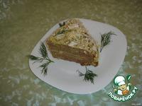 Печеночный торт с сырно-кефирным кремом ингредиенты