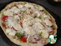 Пицца по-тоскански с овощами ингредиенты