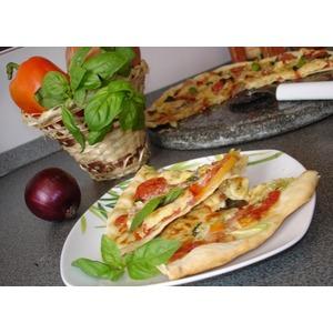 Пицца по-тоскански с овощами