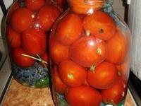 Маринованые помидоры с виноградом ингредиенты