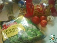 Макароны в сливочном соусе с овощами ингредиенты