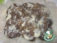 Торт из печеночных оладьев Заснеженный домик ингредиенты