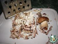 Курочка под кабачково-грибной шубкой ингредиенты
