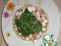 Салат со щупальцами кальмаров "Шаланды" ингредиенты