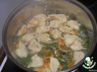 Фасолевый суп с сырными клецками ингредиенты