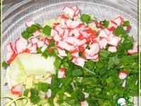 Салат с авокадо и красной рыбой ингредиенты