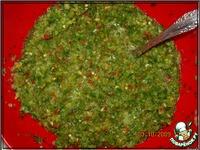Салат из зелeных помидоров ингредиенты