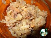 Кальмары в сливочном соусе с грибами ингредиенты