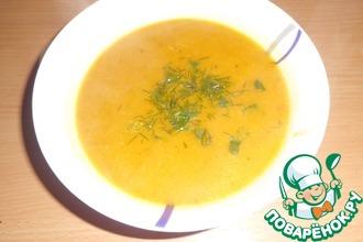 Рецепт: Тыквенный кремовый суп