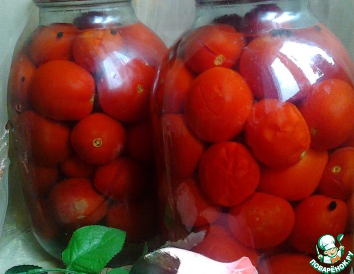 Рецепт: Сладенькие помидорки