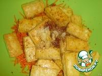 Салат из жареного тофу по-корейски ингредиенты