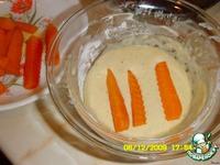 Морковь  с  творожным соусом ингредиенты