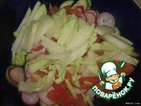 Салат из овощей с горчичным соусом ингредиенты