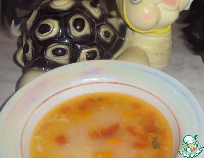 Рецепт: Легкий овощной суп