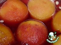 Персики в лепестках роз ингредиенты