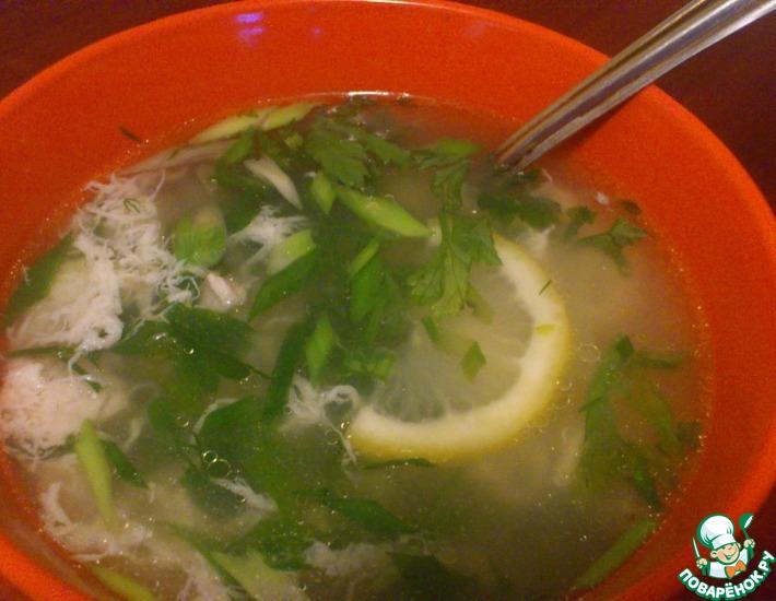 Рецепт: Китайский суп