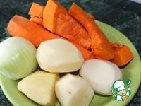 Драники сырно-тыквенно-картофельные ингредиенты