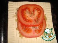 Слойки с сыром и помидорами ингредиенты