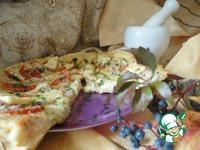 Пицца со сливочным соусом Осенний блюз ингредиенты