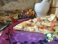 Пицца со сливочным соусом Осенний блюз ингредиенты
