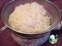 Крокеты рисовые с рыбой ингредиенты
