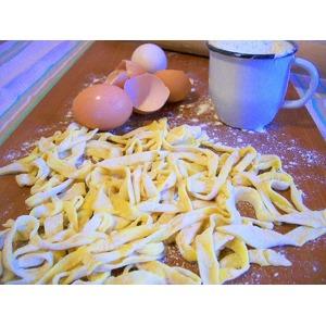 Паста домашняя яичная быстрого приготовления