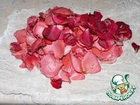 Персики в лепестках роз ингредиенты