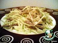 Салат мясной с зеленой редькой ингредиенты