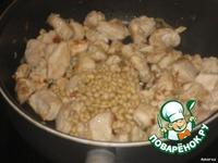 Куриные грудки с кедровыми орешками в сливках ингредиенты