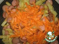 Тушеная капуста с картофелем и сосисками ингредиенты