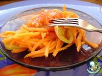Салат из моркови и болгарского перца ингредиенты