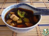 Кисло-сладкий суп с шиитаке и рыбой ингредиенты