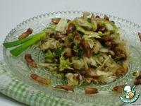 Салат из пекинской капусты с шампиньонами ингредиенты