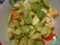 Салат "ША" - шампиньоны и авокадо ингредиенты