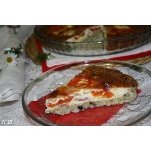 Итальянский томатно-рисовый тарт