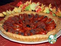 Открытый пирог с помидорами Томатная роза ингредиенты