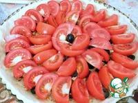 Открытый пирог с помидорами Томатная роза ингредиенты