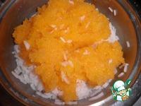 Рисовые клецки с тыквой Сырные ингредиенты