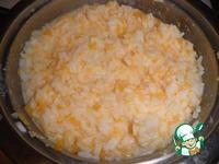 Рисовые клецки с тыквой Сырные ингредиенты