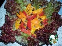 Остренький салат из помидоров с базиликом ингредиенты