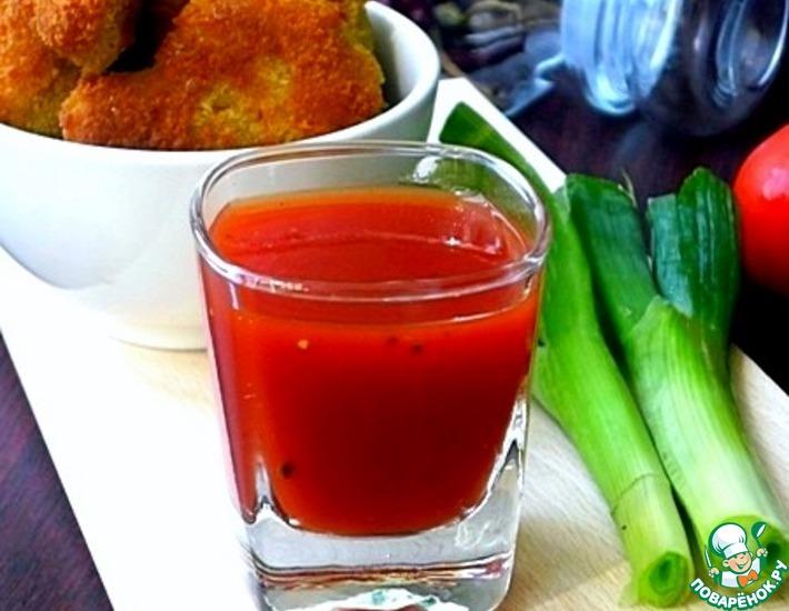 Рецепт: Карамельно-томатный соус