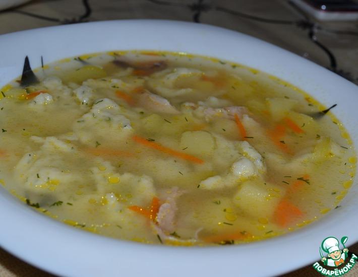 Рецепт: Суп с галушками