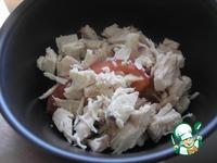 Салат из курицы с красной икрой ингредиенты